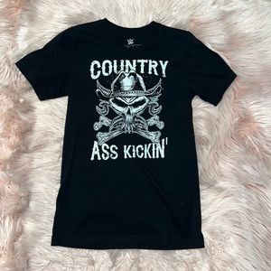 W Country shirt with skull